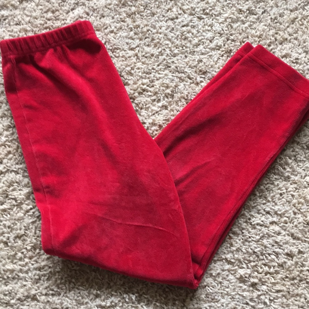 Red legging pants 6X Copper Key